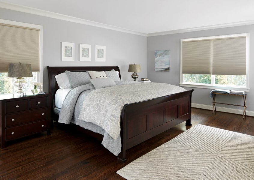 Austin blackout shades bedroom